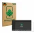 Parte frontale di una confezione del prodotto con il logo del marchio ScreenLeaf. Accanto è raffigurato il dispositivo Kenwood