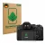 Parte frontale di una confezione del prodotto con il logo del marchio ScreenLeaf. Accanto è raffigurato il dispositivo Canon E