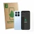 Parte frontale di una confezione del prodotto con il logo del marchio ScreenLeaf. Accanto è raffigurato il dispositivo Xiaomi 