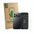 Parte frontale di una confezione del prodotto con il logo del marchio ScreenLeaf. Accanto è raffigurato il dispositivo Tecno S