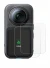 Immagine del dispositivo Insta360 X6 con un'ampia varietà di protezioni per lo schermo.