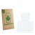 Parte frontale di una confezione del prodotto con il logo del marchio ScreenLeaf. Accanto si trova la protezione per lo scherm