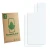 Parte frontale di una confezione del prodotto con il logo del marchio ScreenLeaf. Accanto si trova la protezione per lo scherm